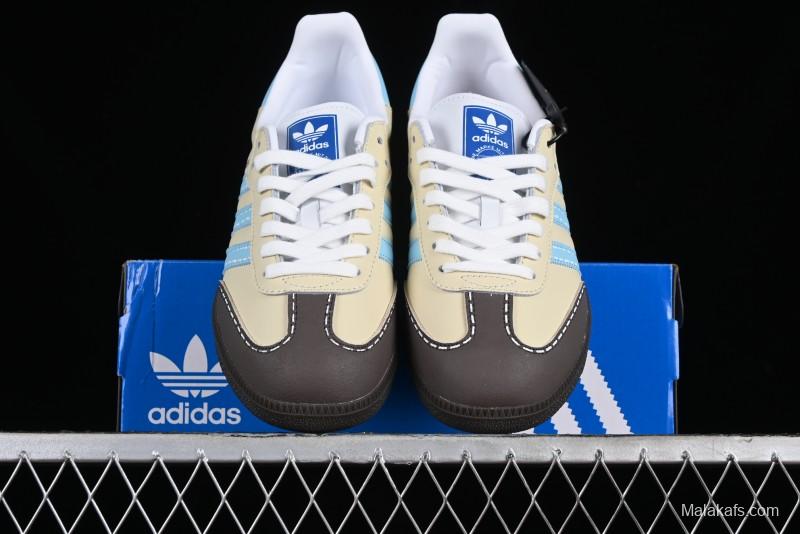 Adidas Originals Samba OG IG1024 Mechanical Magic Pudding Biscuit Custom Casual Sneakers - IG1024