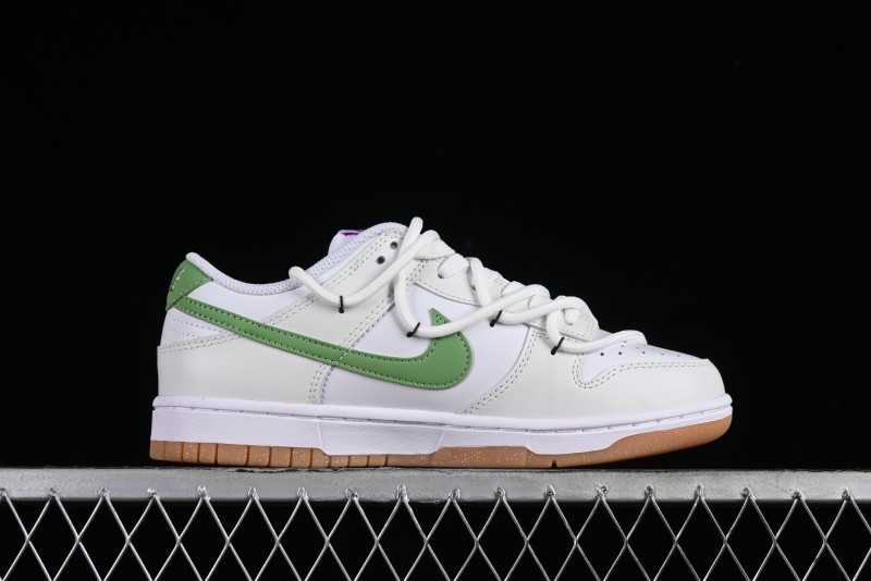 Nike Dunk Low SB Casual Sneakers Spring Summer Series Green Grape Camellia White Green - FD9922-151