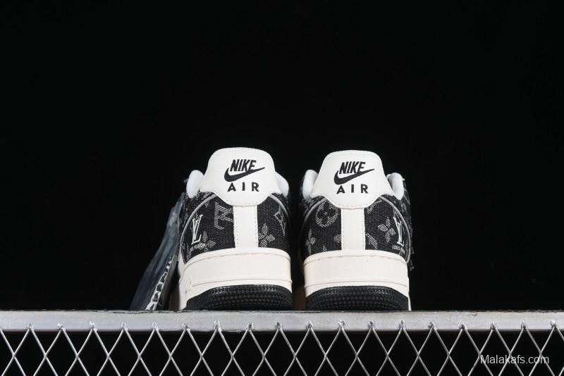 Nike Air Force 1 '07 Low LV Collaboration - Starry Night Black Low-Top Casual Sneakers - SJ2088-002