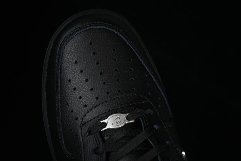 Nike Air Force 1 '07 Low Silver Swoosh Casual Sneakers - HQ1180-001