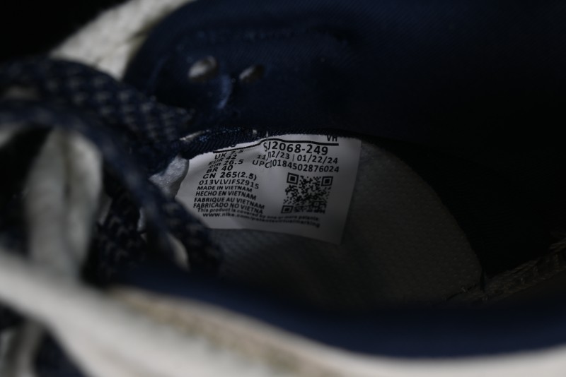 Nike SB Dunk Low LV Collaboration - Light Blue Check Print Anniversary High-End Custom Low-Top Casual Sneakers - SJ2068-249
