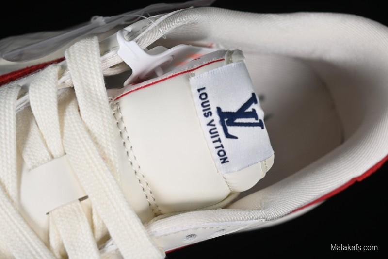 Nike Travis Scott x Fragment Design x Jordan Air Jordan 1 Low OG SP AJ1 LV Blue Red Low-top Casual Sneakers - YQ2088-670