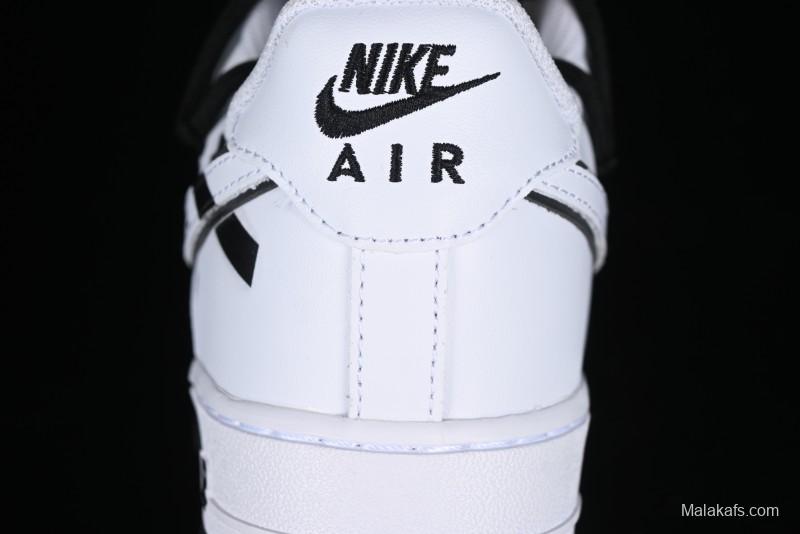 Nike Air Force 1 '07 Low Anime Theme Custom Swoosh Strap Low-Top Casual Sneakers - ZH0316-026