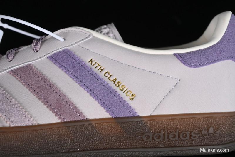 Adidas Originals Gazelle Indoor Kith Retro Casual Slip-Resistant Wear-Resistant Low-Top Sneakers - IH0120