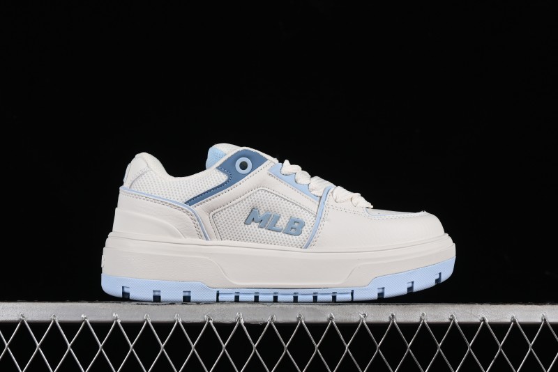 MLB NY Chunky Liner Wide Height-Increasing Platform Sneakers - 3ASXCLW4N07ABS