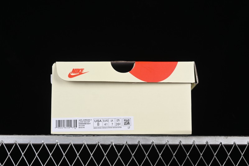 Nike Air Jordan 1 Low OG SP Travis Scott x Fragment Design Retro Sneakers - DM6688-601