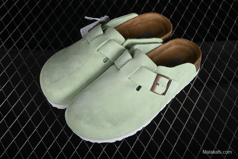 Birkenstock Arizona Soft Footbed Sandals with Suede Leather and Lambswool Lining - G.D4