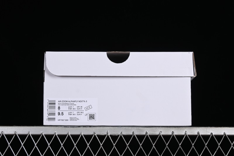 Nike Zoom VaporFly Next% 3 Prototype Super Marathon Running Shoes with Dual Air Zoom and Full-Length Carbon Fiber Plate - HF7357-900