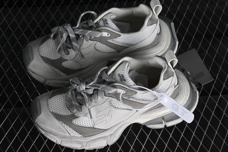 Balenciaga Phantom Sneaker with Transparent Heel Strap - W3XLH1212