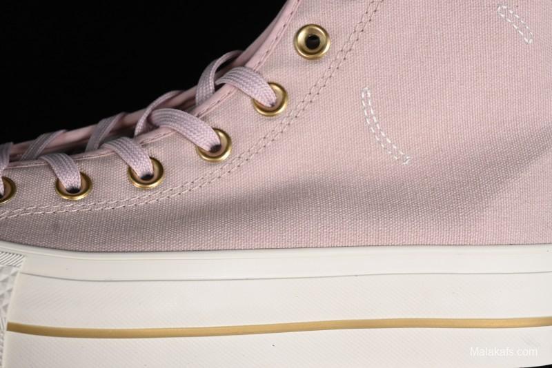 Converse All Star Lift High Top Platform Canvas Sneakers with Chunky Sole - A10431C