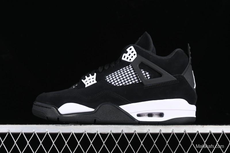 Nike Air Jordan 4 Retro White Thunder Basketball Shoes - FQ8138-001