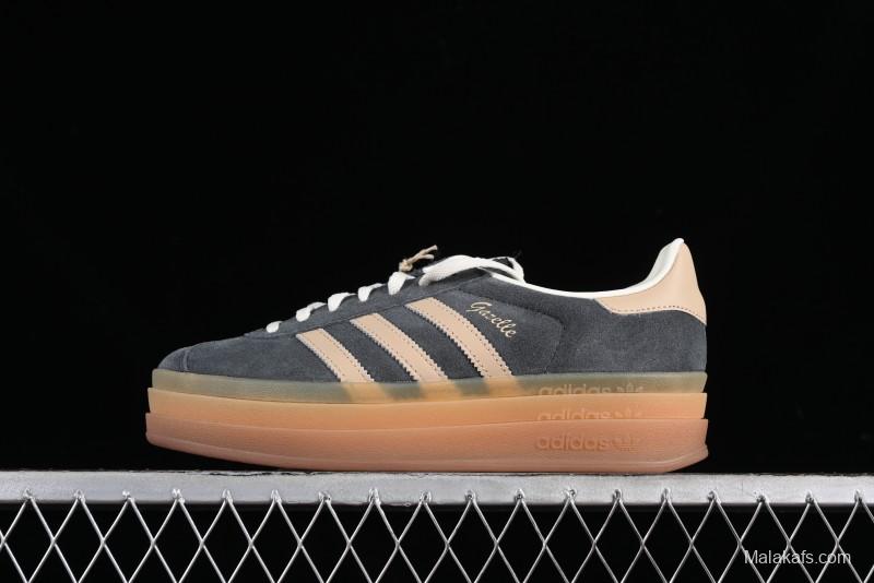 Adidas Originals Gazelle Bold IE0428 Low-Top Sneakers with Thick Sole for Casual Wear - IE0428