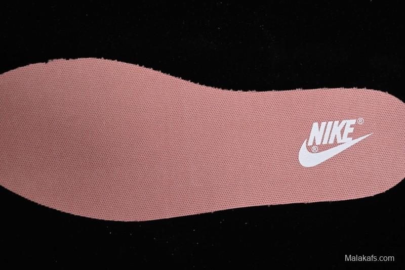 Nike Dunk Low Retro SB Casual Skate Shoes in Light Grey Blue with Silver Swoosh and Deconstructed Straps - HF0730-160