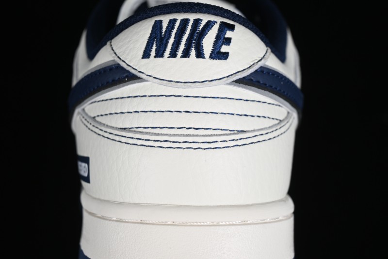 Nike SB Dunk Low UN Collaboration - Light Blue Swoosh Anniversary Custom Low-Top Casual Skate Shoes - FC1688-138