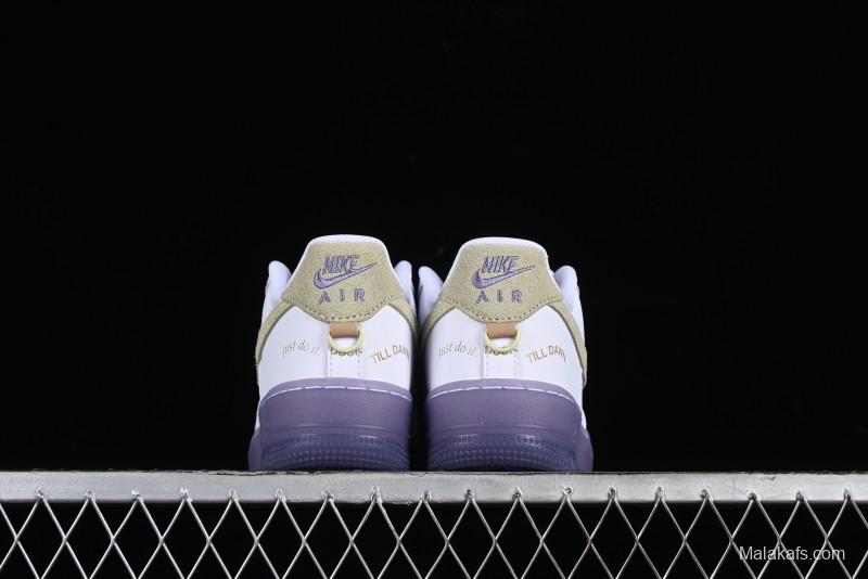 Nike Air Force 1 '07 Low Casual Sneakers with Full-Length Air Cushion - HF5719-139