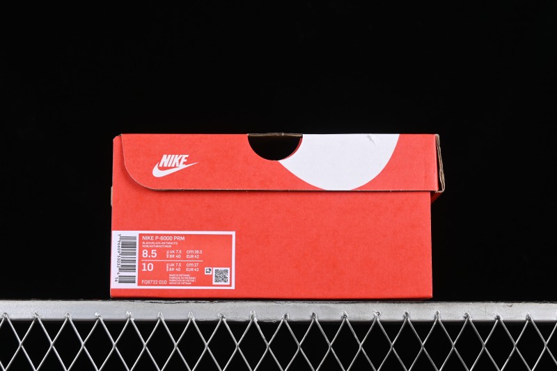 Nike P-6000 PRM Retro Casual Sneakers with Vintage Running Shoe Design - FQ8732-010