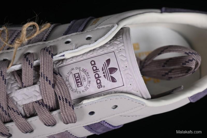 Adidas Originals Gazelle Indoor Kith Retro Casual Slip-Resistant Wear-Resistant Low-Top Sneakers - IH0120