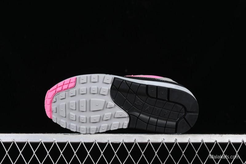 Nike Air Max 1 Retro Running Shoes with Half-Sole Air Cushion - HF3713-003