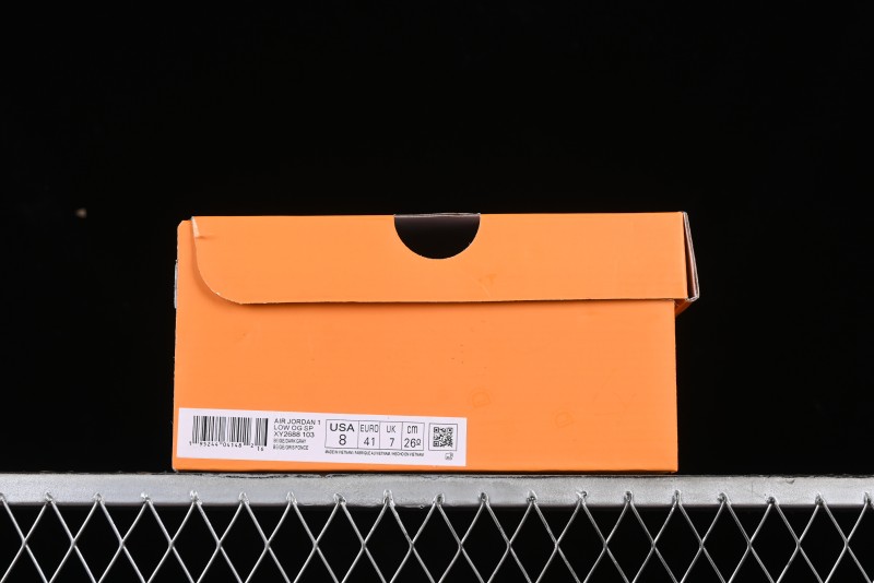 Nike Travis Scott x Fragment Design x Air Jordan 1 Low OG SP AJ1 LV Collaboration Casual Sneakers - XY2688-103