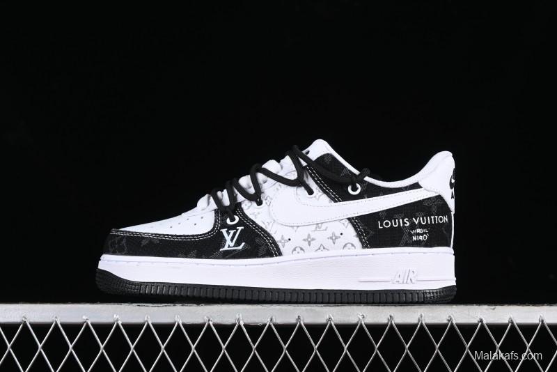 Nike Air Force 1 '07 Low Custom Collaboration Casual Sneakers with Strap - ZH0316-022