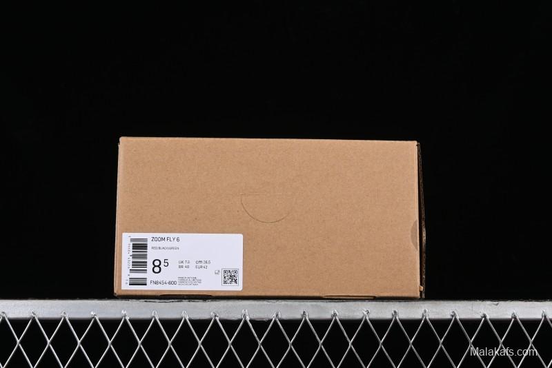 Nike Zoom Fly 6 Lightweight Responsive Running Shoes with Flyknit and React Technology - FN8454-600