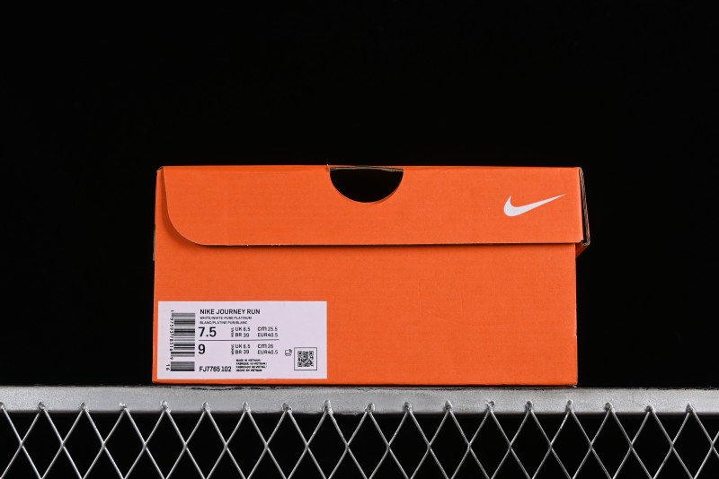 Nike Journey Run 2024 Low-Top Casual Running Shoes with Shock Absorption Anti-Slip and Wear-Resistant Design - FJ7765-102