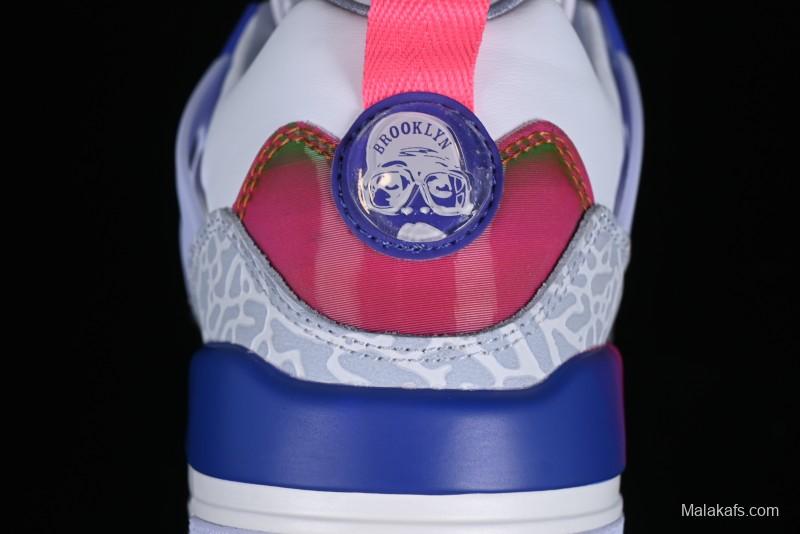 Nike Jordan Spizike Low AJ Hybrid Element Rainbow Colorway Lifestyle Casual Sneakers - HF5758-151