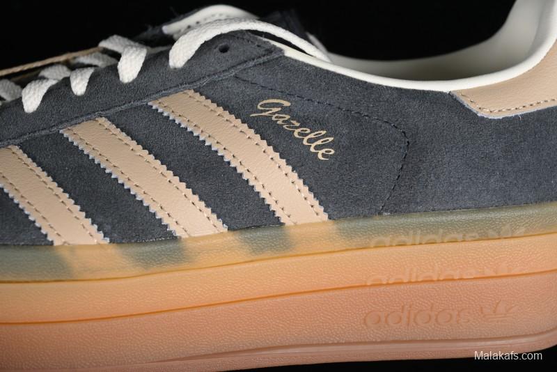 Adidas Originals Gazelle Bold IE0428 Low-Top Sneakers with Thick Sole for Casual Wear - IE0428