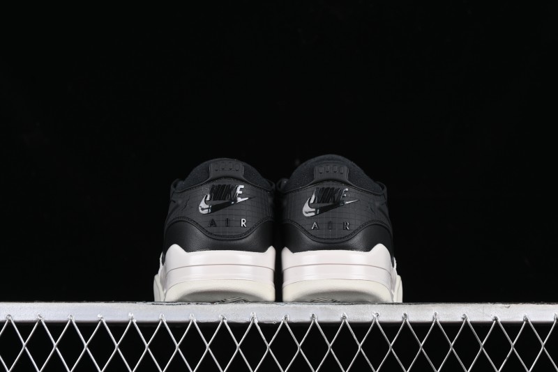 Nike Air Jordan 4 Remastered Sneakers in Black, Light Bone, and Dark Gray - FQ7939-001