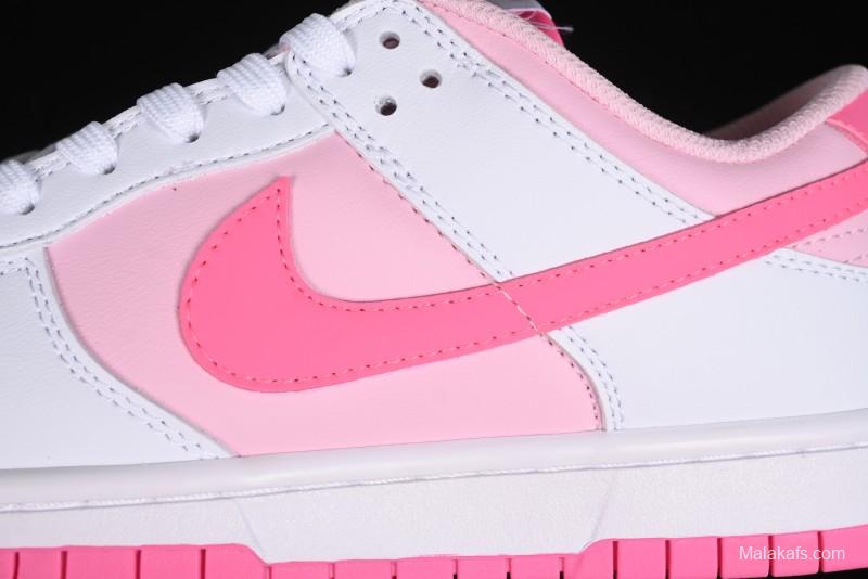 Nike SB Dunk Low Glacier Pink Low-Top Casual Skateboarding Shoes - HQ1181-661