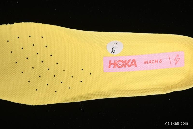 HOKA ONE ONE MACH 6 Flagship Racing Shoes with Carbon Plate Technology and Asymmetric Design - 1147810 PGH