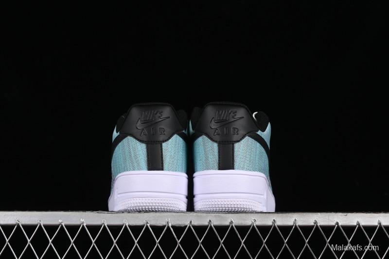 Nike Air Force 1 '07 Low 2.0 Moon Black Flywire Casual Sneakers - CI0051-600