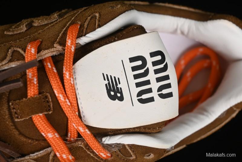 Miu Miu x New Balance 530 Low-Top Retro Running Shoes with Deconstructed Design - 38165