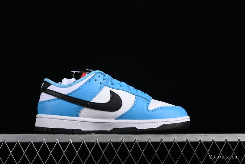 Nike Dunk Low Next Nature "N7" SB Casual Skate Shoes with Vibrant Color Blocking - HJ9088-488