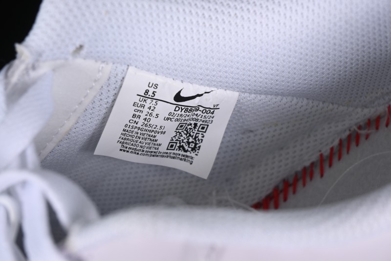 Nike Air Force 1 '07 Low Casual Sneakers with Anime-Inspired Light Gray Purple Spray Paint Design - DY8899-004