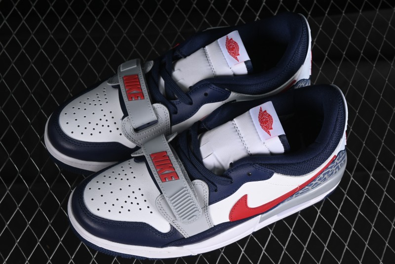 Nike Air Jordan Legacy AJ312 Low Top Sneakers with Triple Strap Design - CD7069-164