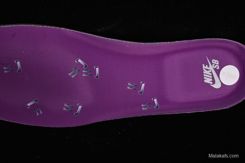 Nike SB Dunk Low Rayssa Leal Pro Skate Shoes with Colorful Smiley Laces - FZ5251-001