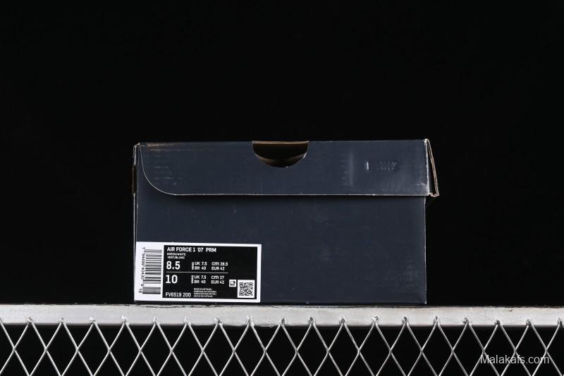 Nike Air Force 1 '07 Low Casual Sneakers with Full-Length Air Cushion - FV6519-200