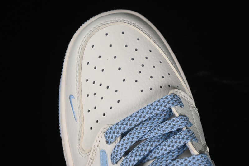Nike Travis Scott x Fragment Design x Air Jordan 1 Low OG SP AJ1 Stone Island Collaboration - BB6588-105