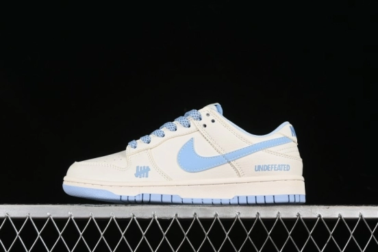 Nike SB Dunk Low UN Collaboration - Sky Blue Anniversary High-End Custom Low-Top Casual Skate Shoes - BB2699-212
