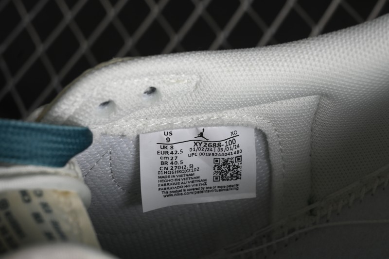 Nike Travis Scott x Fragment Design x Air Jordan 1 Low AJ1 Bape Collaboration - XY2688-100