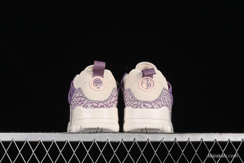 Nike Jordan Spizike Low AJ Retro Casual Shoes with Air Jordan 3, 4, 5, 6 Design Elements - FQ3950-200