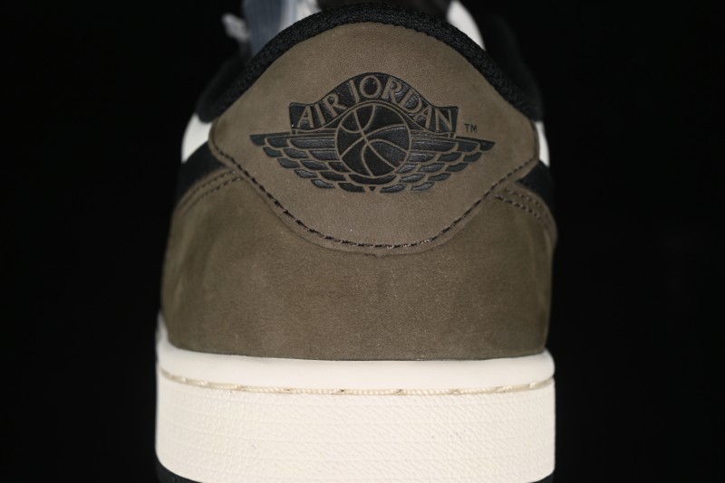 Nike Air Jordan 1 Low AJ1 Retro Basketball Shoes with Mocha Suede Accents - CZ0790-102