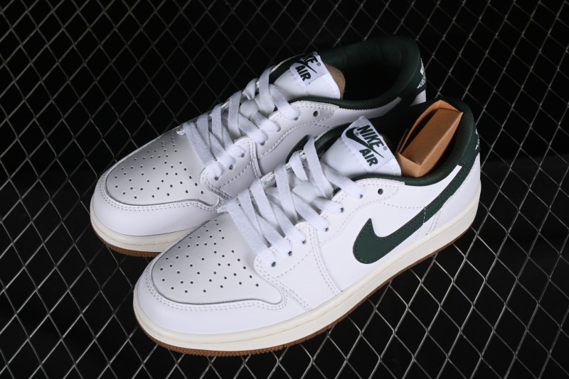 Nike Air Jordan 1 Low OG "Oxidized Green" Retro Basketball Shoes - CZ0775-133