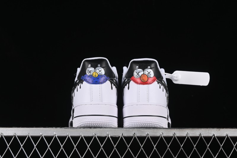 Nike Air Force 1 '07 Low Kaws Bear Collaboration Casual Sneakers - CW2288-111
