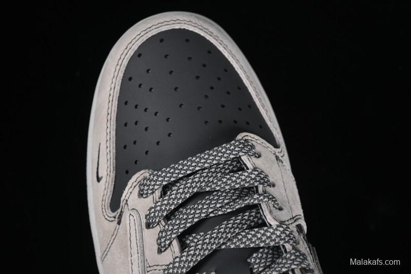 Nike Travis Scott x Fragment Design x Air Jordan 1 Low OG SP AJ1 Retro Sneakers - XZ3398-002