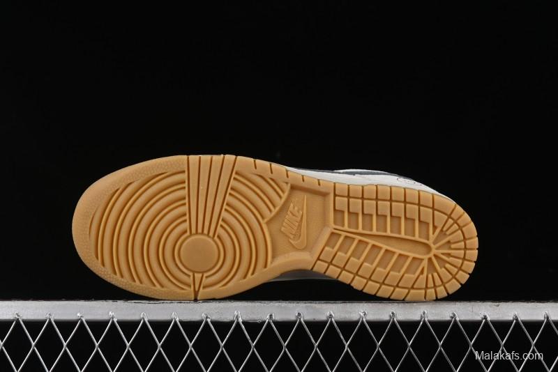 Nike SB Dunk Low TS Collaboration - Anniversary Premium Custom Low-Top Casual Skate Shoes - KK1688-086