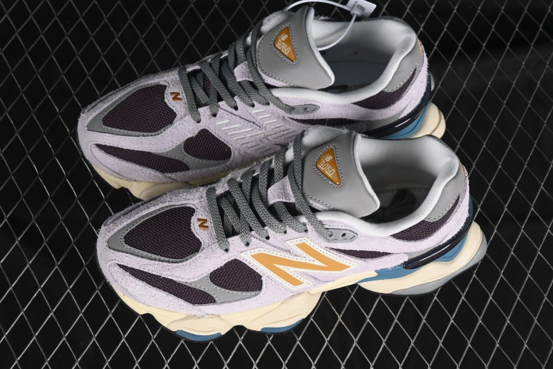 Joe Freshgoods x New Balance 9060 Retro Casual Running Sneakers with ABZORB Cushioning - U9060SRA