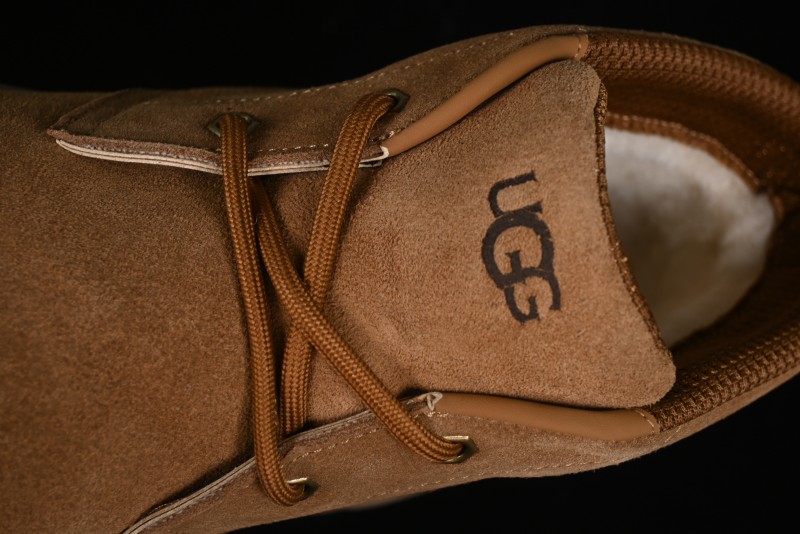 UGG Burleigh Chukka Comfortable Flat Lace-Up Round Toe Fashion Casual Boots - 1151773