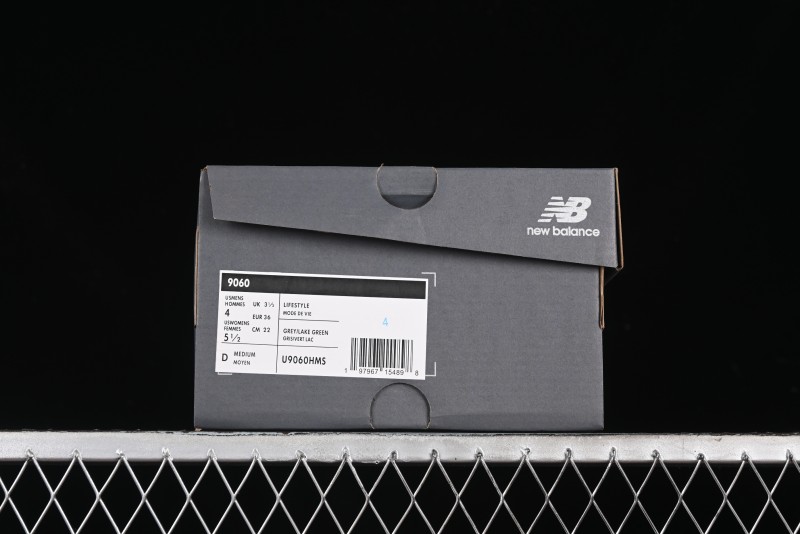 New Balance NB9060 Series Retro Casual Running Shoes with ABZORB Cushioning - U9060HMS
